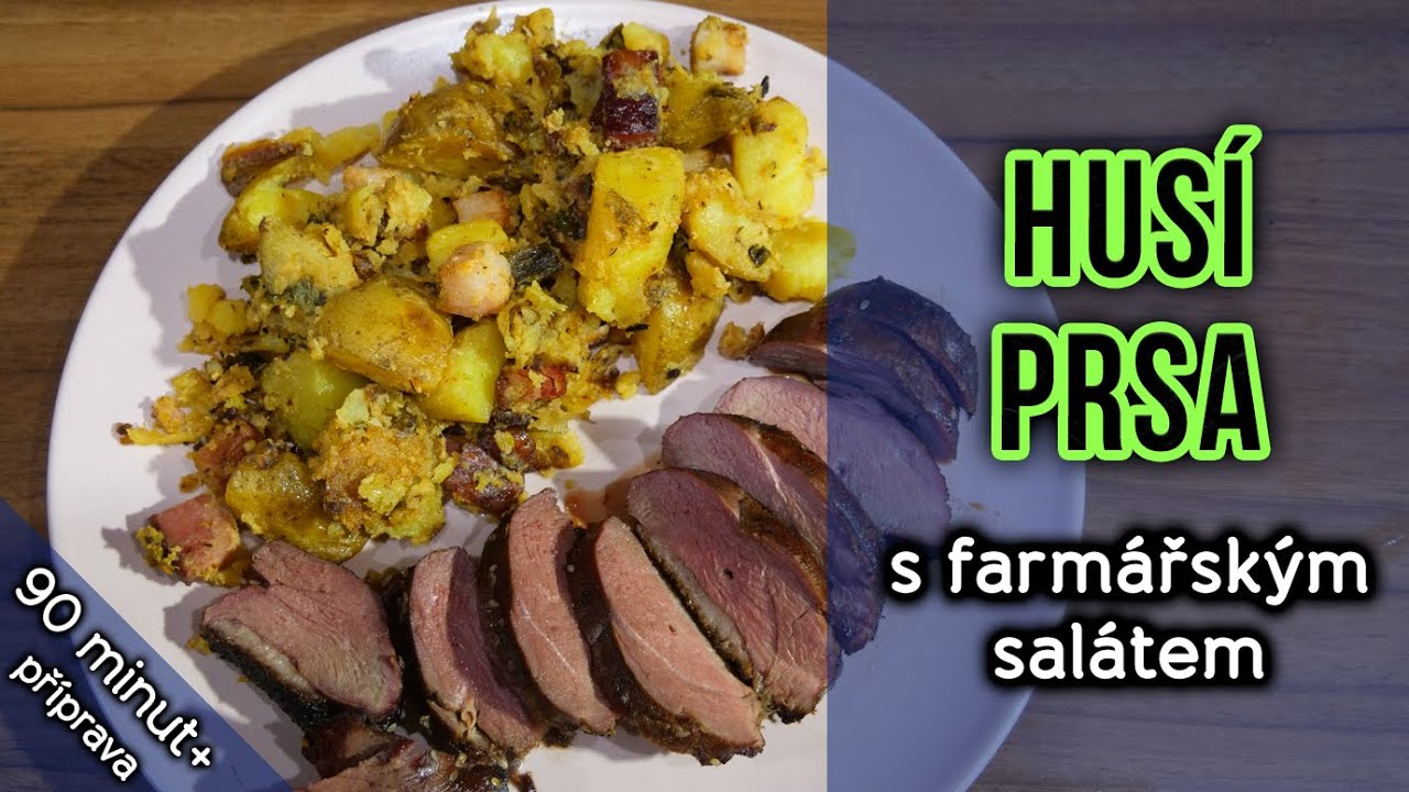 Jemn&aacute; hus&iacute; prsa s farm&aacute;řsk&yacute;m sal&aacute;tem #115  | #husiprsa #svatymartin
