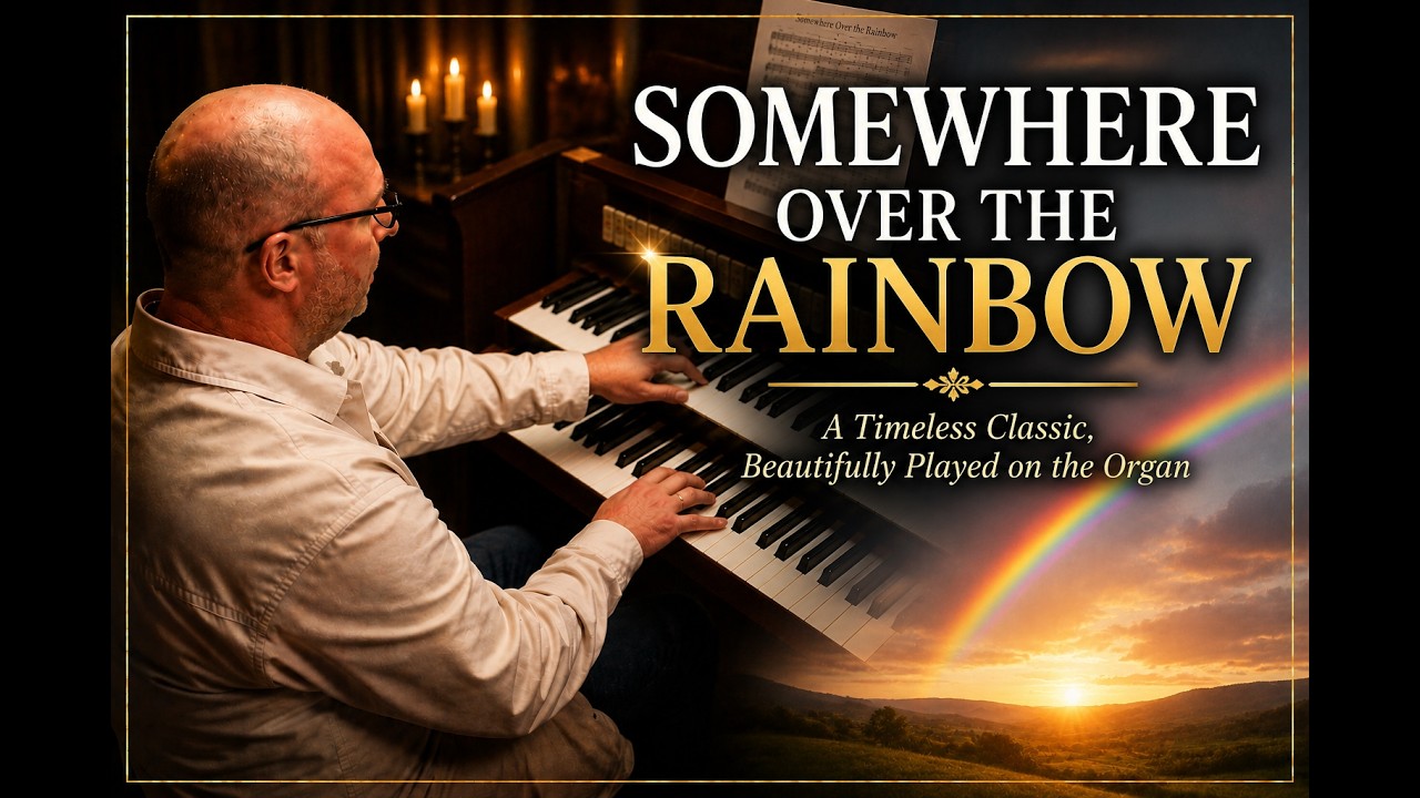 PIPE ORGAN COVER: SOMEWHERE OVER THE RAINBOW by Martijn Koetsier