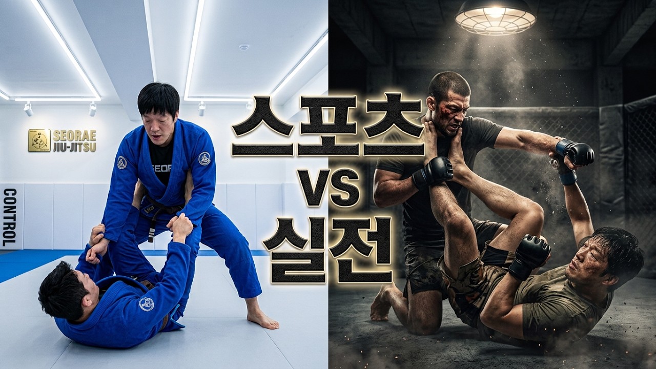스포츠 주짓수 실전 주짓수 따로 없다