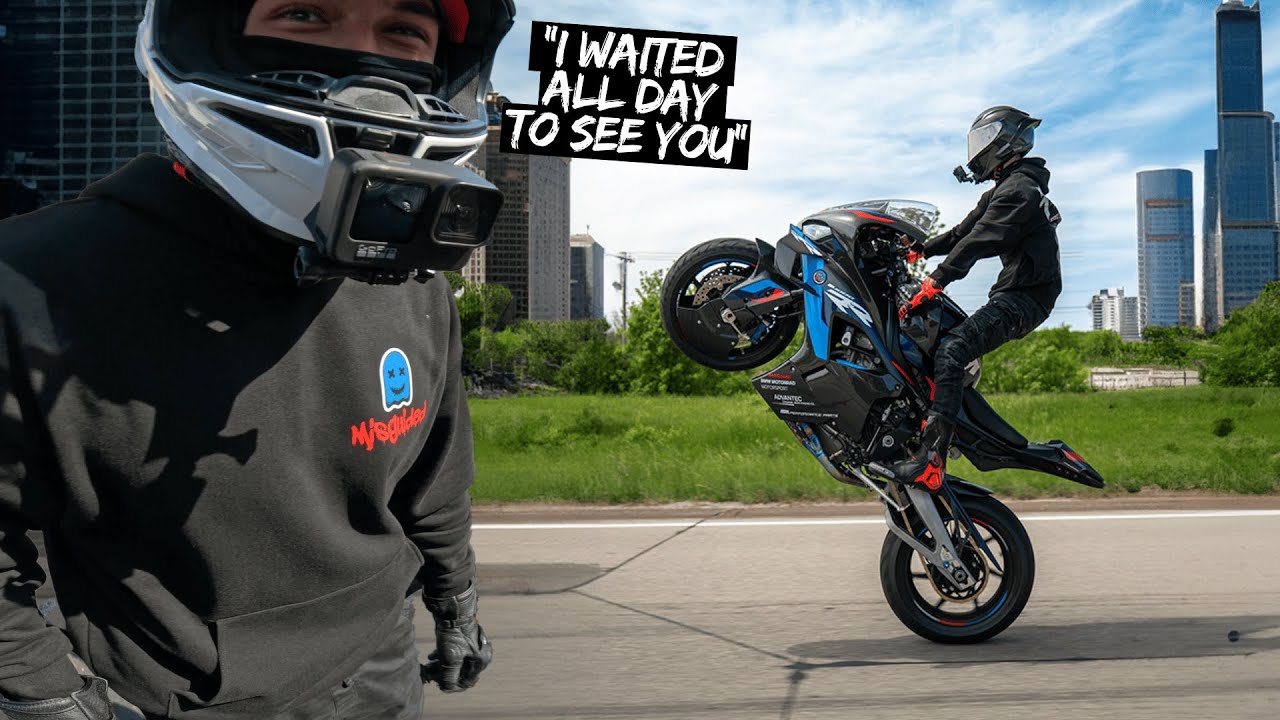 RIDING MY M1000RR THROUGH CHICAGO WITH THE BOYS