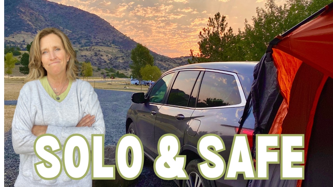 How I Choose Safe Campsites (as a solo woman camper)