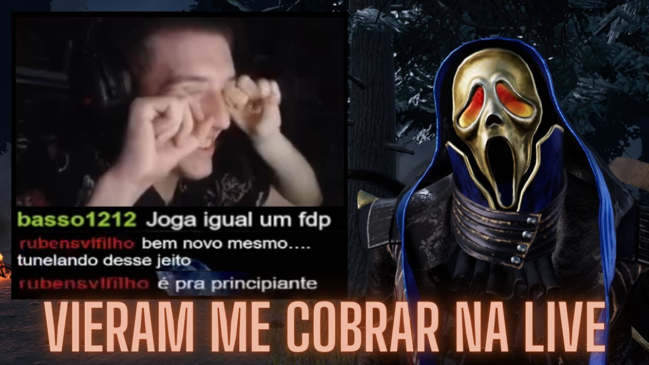 SURVIVORS T&Oacute;XICOS VIERAM ME COBRAR NA LIVE PELA GAMEPLAY... l Dead by Daylight