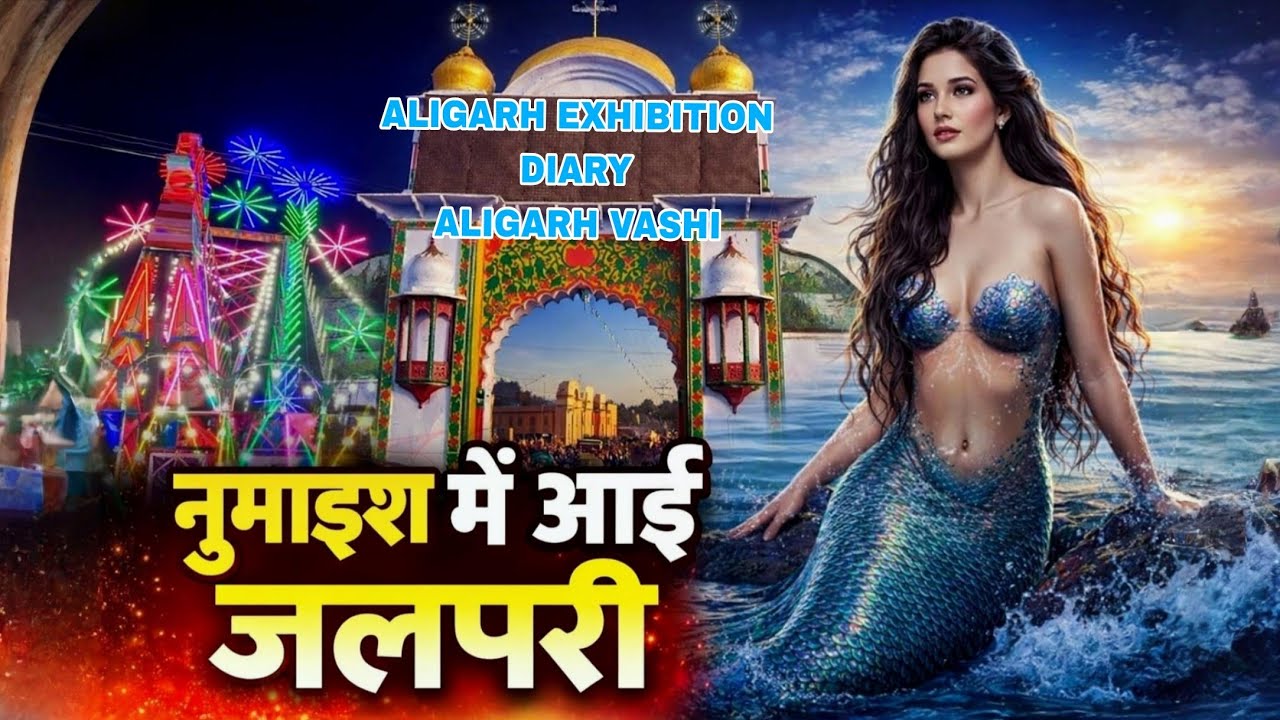 Aligarh Numaish || jalpari show || jalpari fish tunnel ||Aligarh Exhibition jalpari show || 