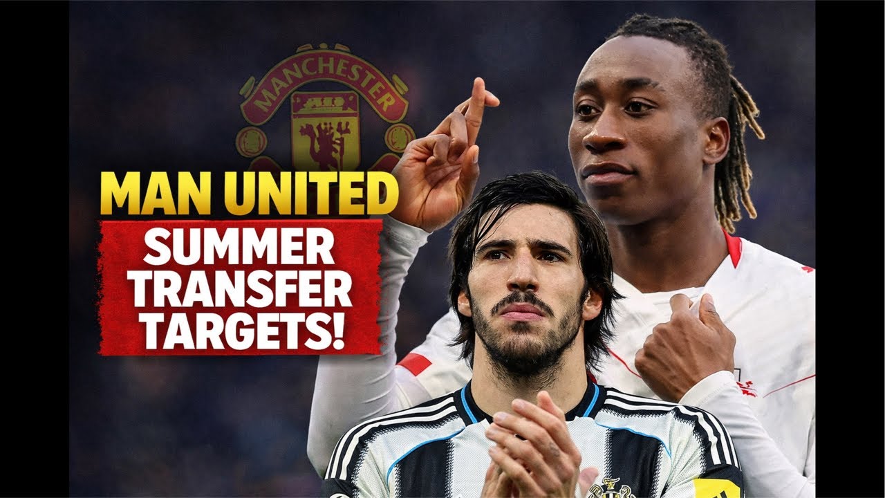 Manchester United Summer Transfer Targets 👀 | Tonali & Diomonde Linked!