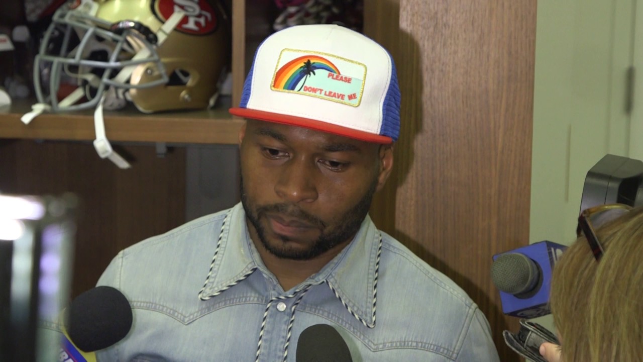 Antoine Bethea gets tense with reporters following loss to Saints