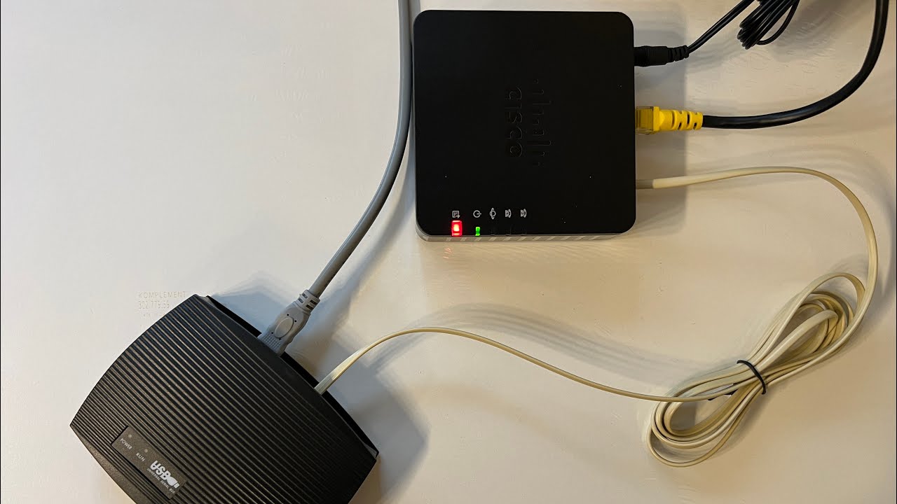 Cisco诊断来电显示：数码电话必须联系BT要求寄一个免费转换器！Analog telephone adptor Cisco ATA 192现在每个人都可以获得一个转换器传统电话