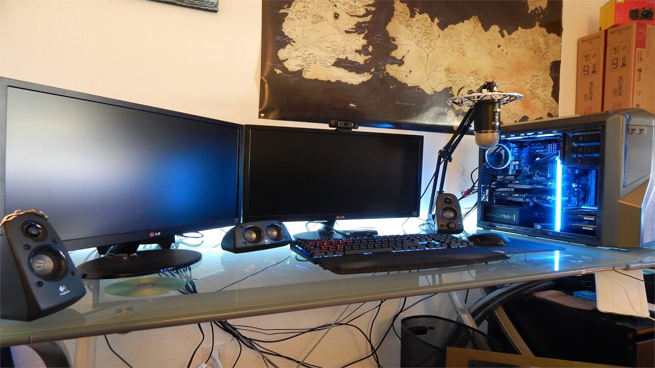 Gaming Setup + Room Tour - October 2014