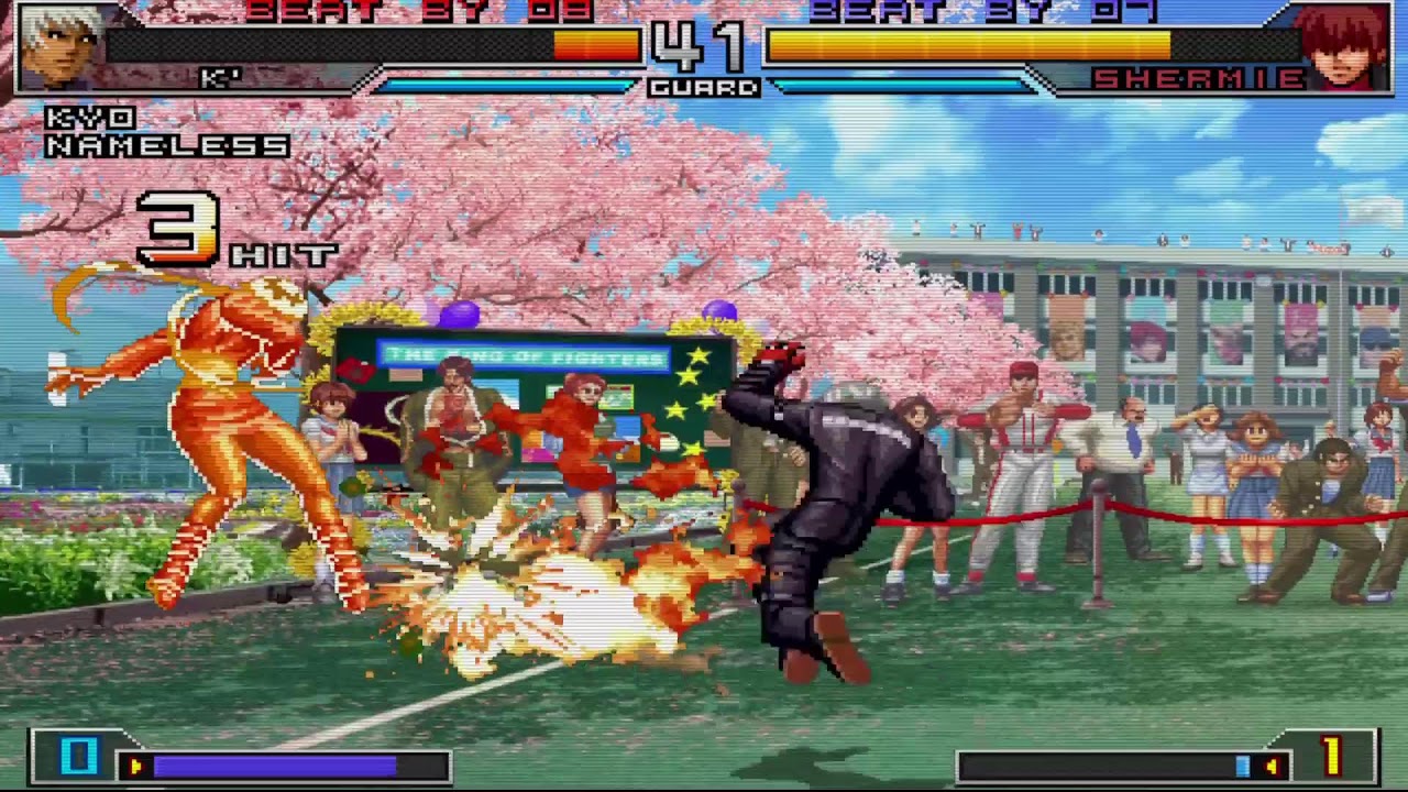 KOF 02UM (Some offline matches)
