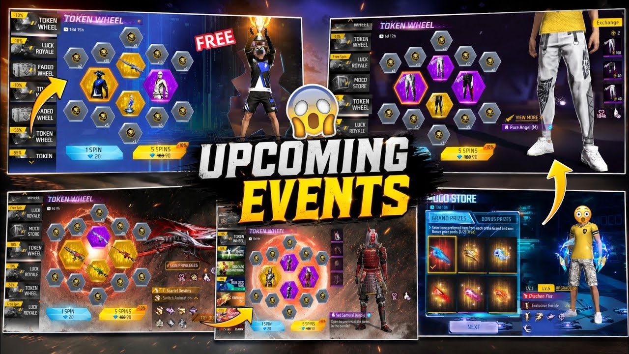Free Fire Next Moco Store Confirm 🥳💥 | Blood Moon Event Ff, Angelic Pant Return | Ff Upcoming Event