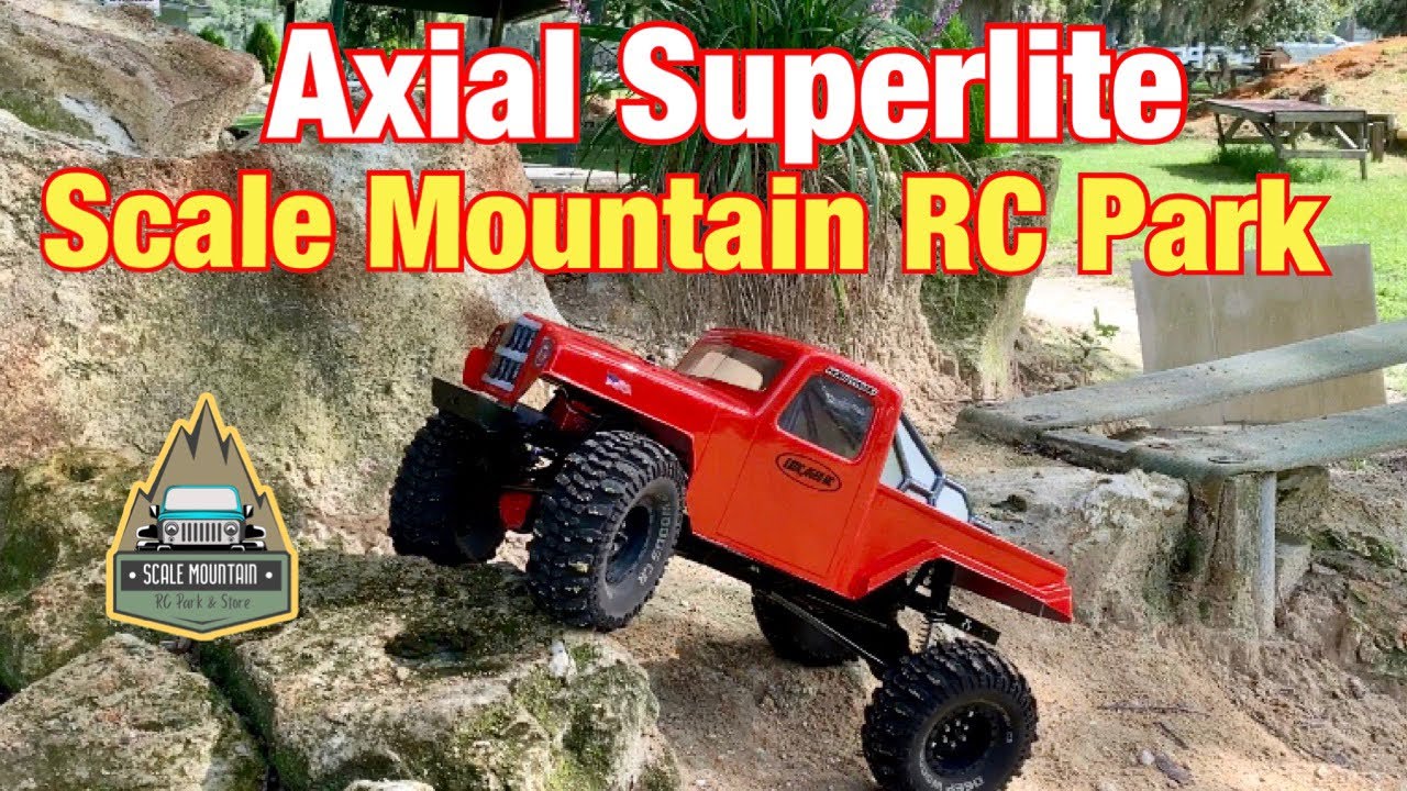 Axial Superlite at Scale Mountain RC Park