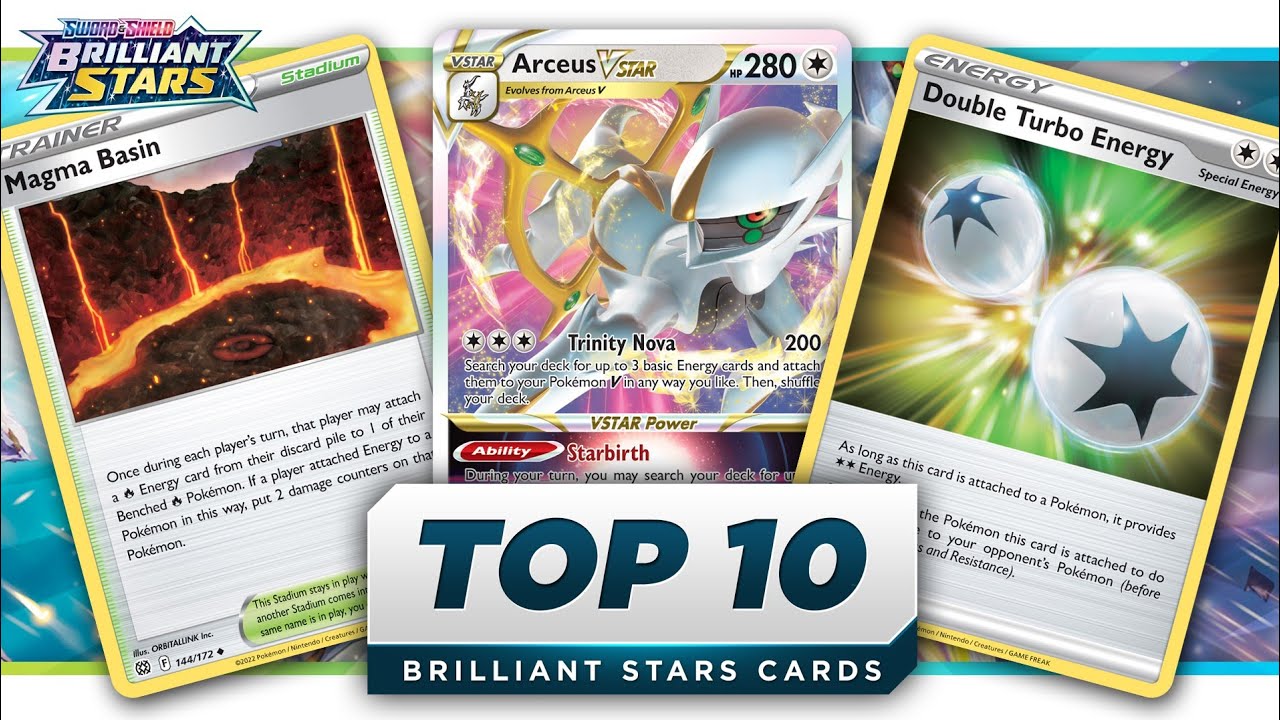 Top 10 Brilliant Stars Cards! (Pokemon TCG)