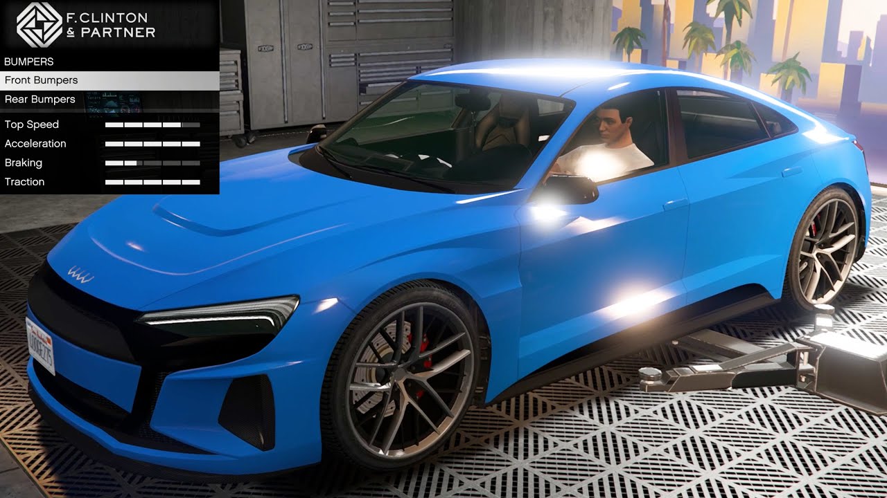 GTA 5 - DLC Vehicle Customization - Obey Omnis e-GT (Audi e-Tron GT)