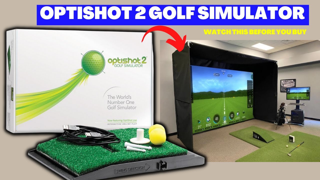 ОБЗОР ГОЛЬФ-СИМУЛЯТОРА OPTISHOT 2 | ОБЗОР OPTISHOT 2 INDOOR — СТОИТ ЛИ ПОКУПАТЬ OPTI SHOT 2?