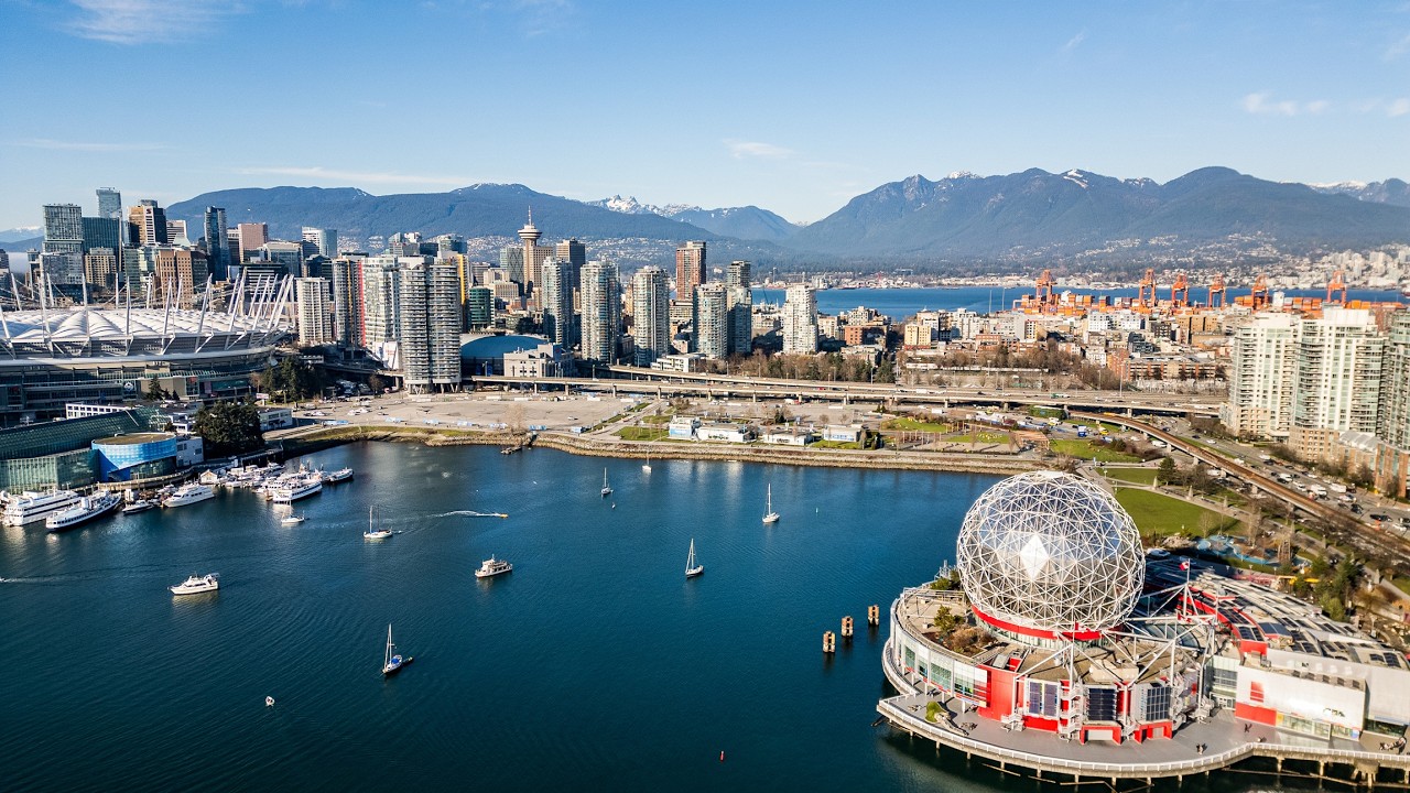 Olympic Village Luxury Water View Condo Tour + Epic Drone Views • 1775 Quebec Street (Opsal)