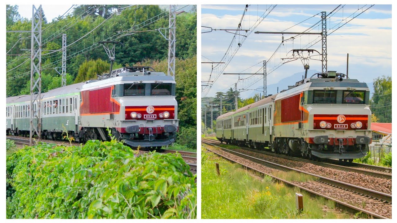 Navettes de l'APMFS en CC6549 entre Chambéry et Lyon le 16/09