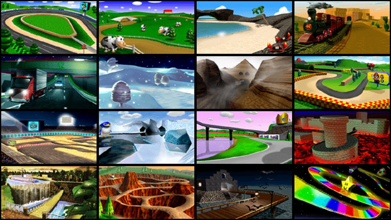 Mario Kart 64 All Cup Tour (Extra-Mirror) Hard Com