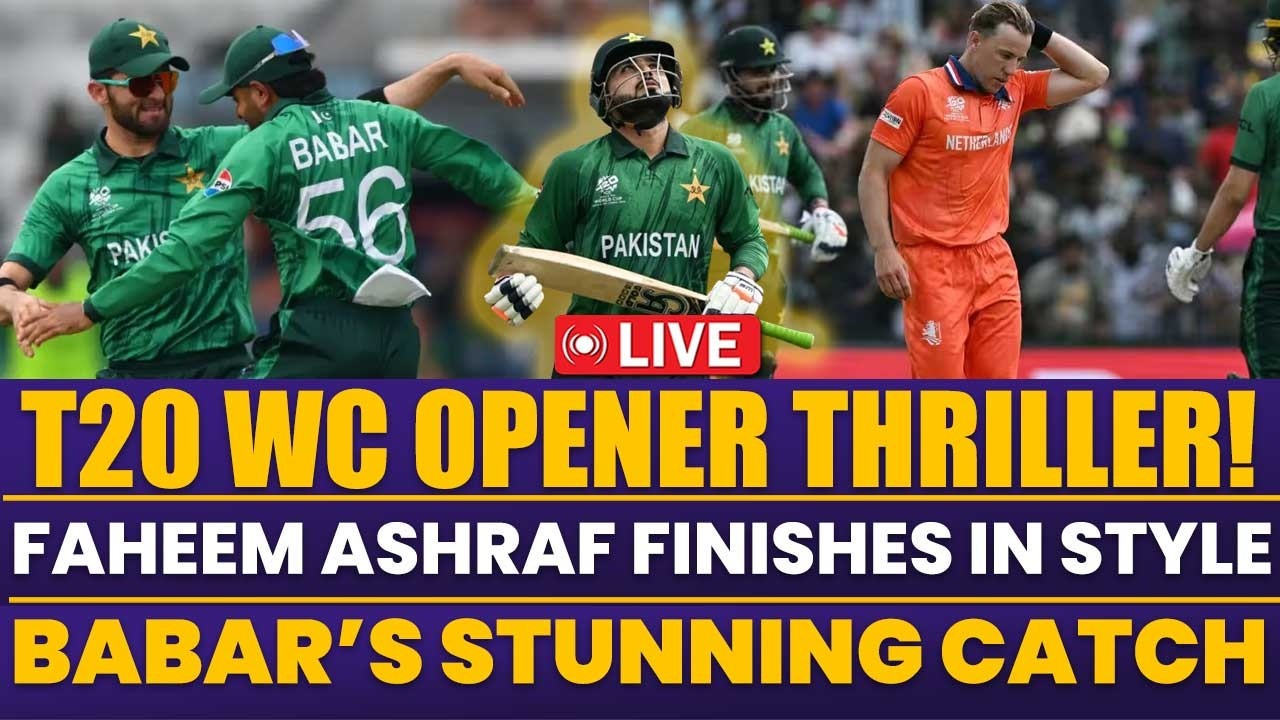 T20 WC Opener Thriller! | Faheem Ashraf Finishes in Style | Babar’s Stunning Catch | Sport Roundup