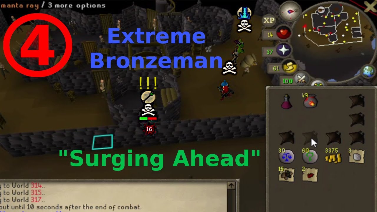 (OSRS) Extreme Bronzeman Mode PK Only 