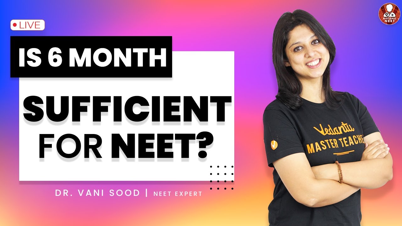 6 Month Strategy for NEET 2022 💥💥By Vani Ma'am | Do This and Thank Me Later😎 | Vedantu Biotonic
