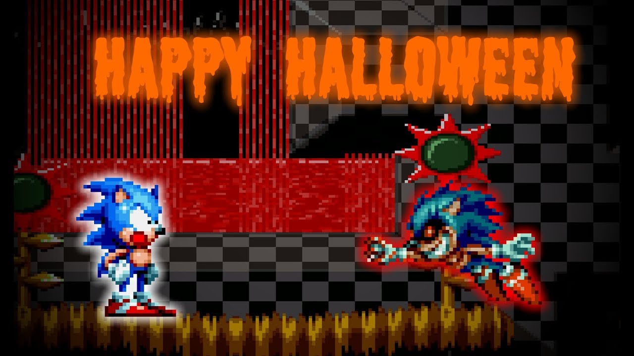 RUN OR ELSE THIS DEMON WILL HAUNT YOU! - Sonic Mania | Halloween Mode Challenge 2019!
