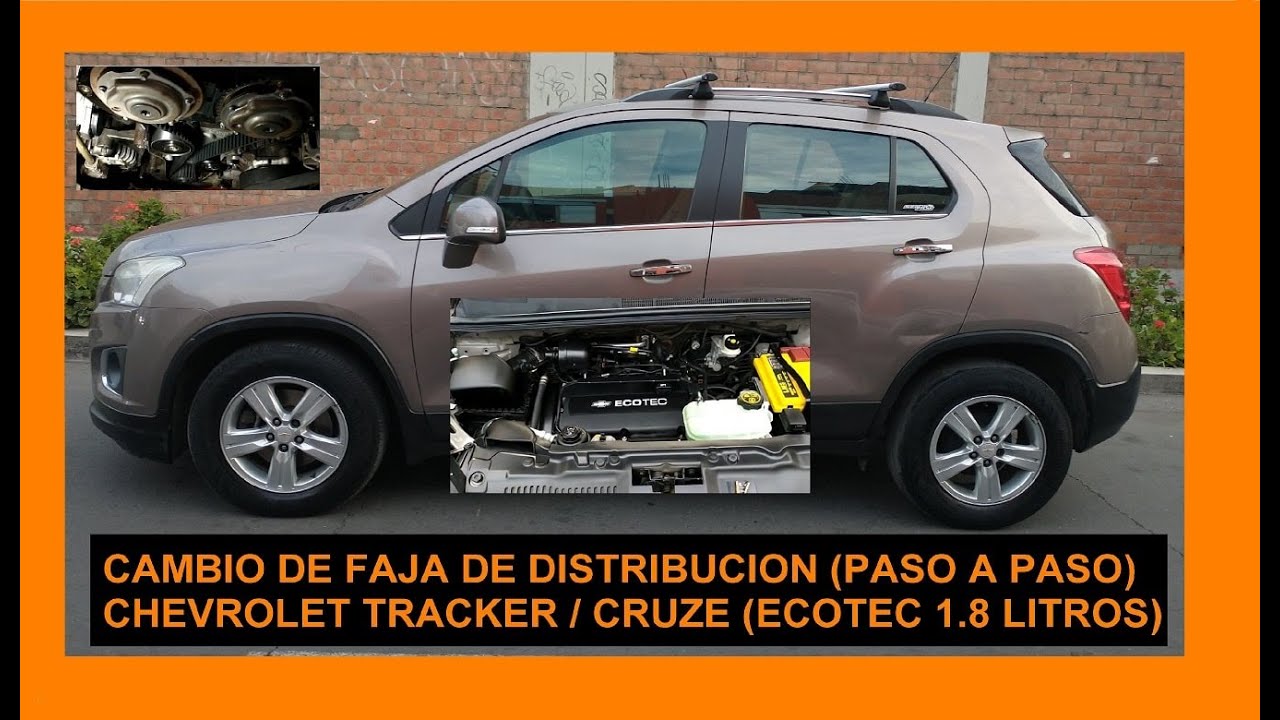 Cambio de CORREA de DISTRIBUCION CHEVROLET TRACKER / CRUZE / SONIC - MOTOR ECOTEC 1.8 (PASO a PASO)