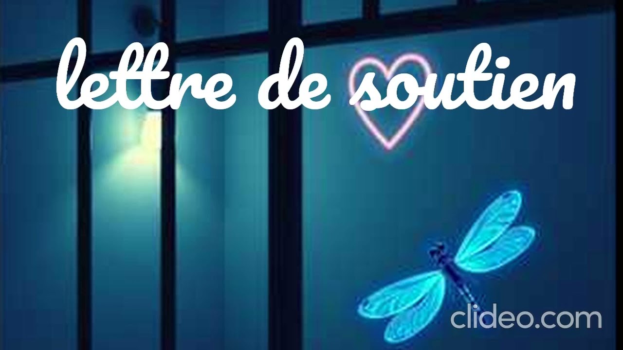 lettre de soutien