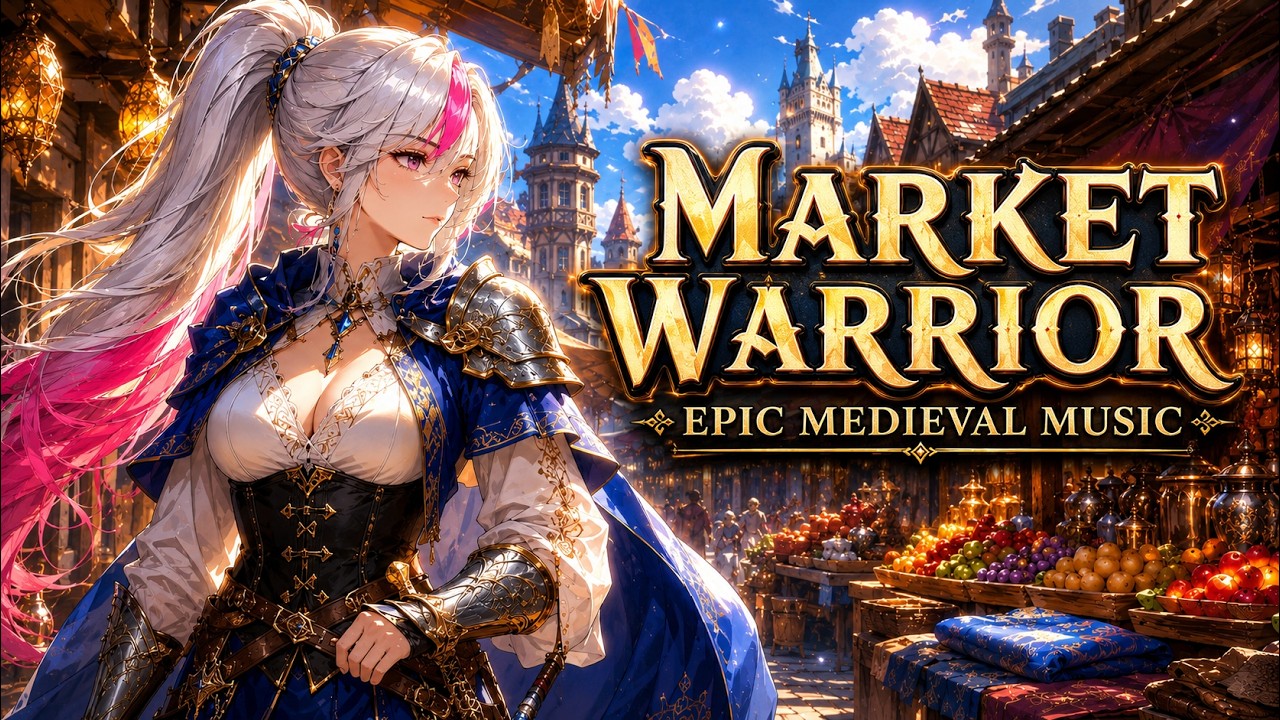 Market Warrior ⚔️ Epic Medieval Music | RealmWave
