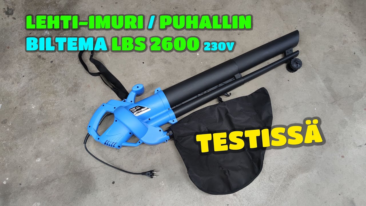 PIKA testiss&auml; lehti-imuri/puhallin - BILTEMA LBS 2600