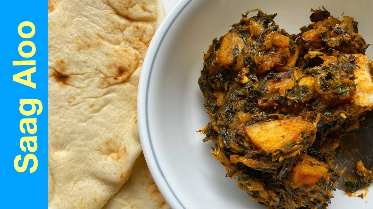 How to make SAAG ALOO | Spinach Potato Curry