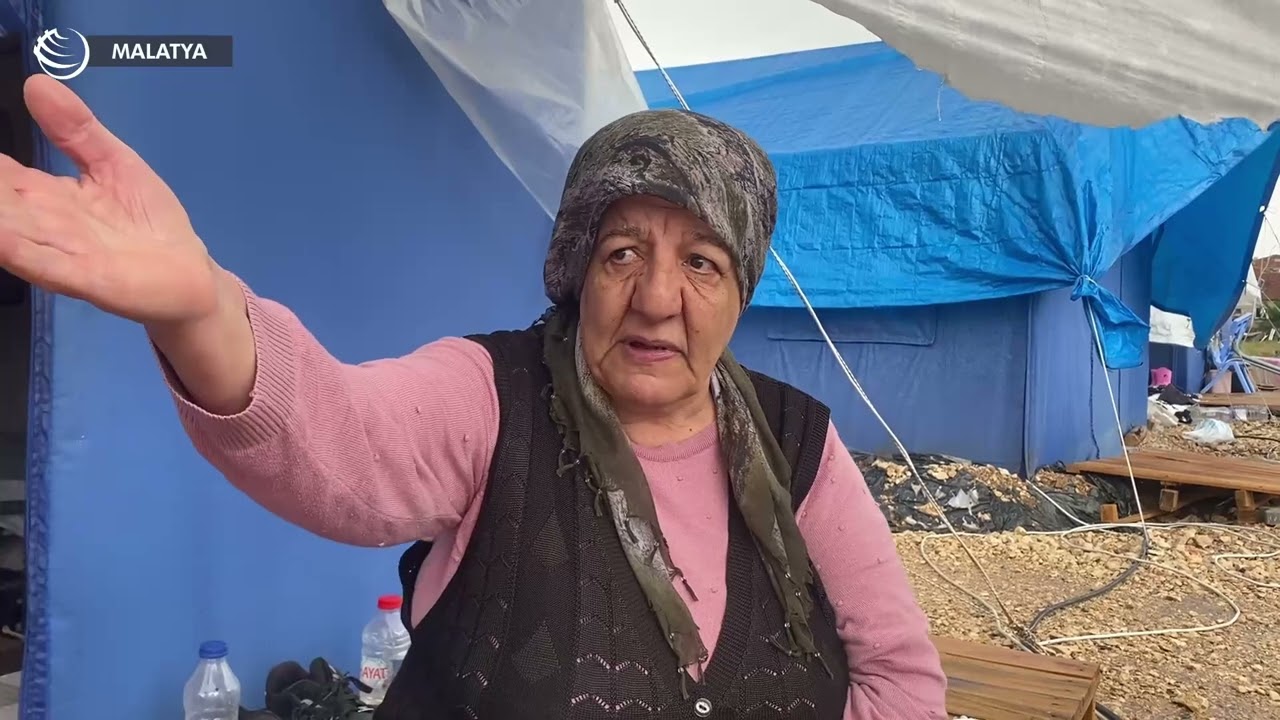 Malatya'da sağanak ve dolunun ardından çadır kentleri yine su bastı: Ne ev var ne konteyner!