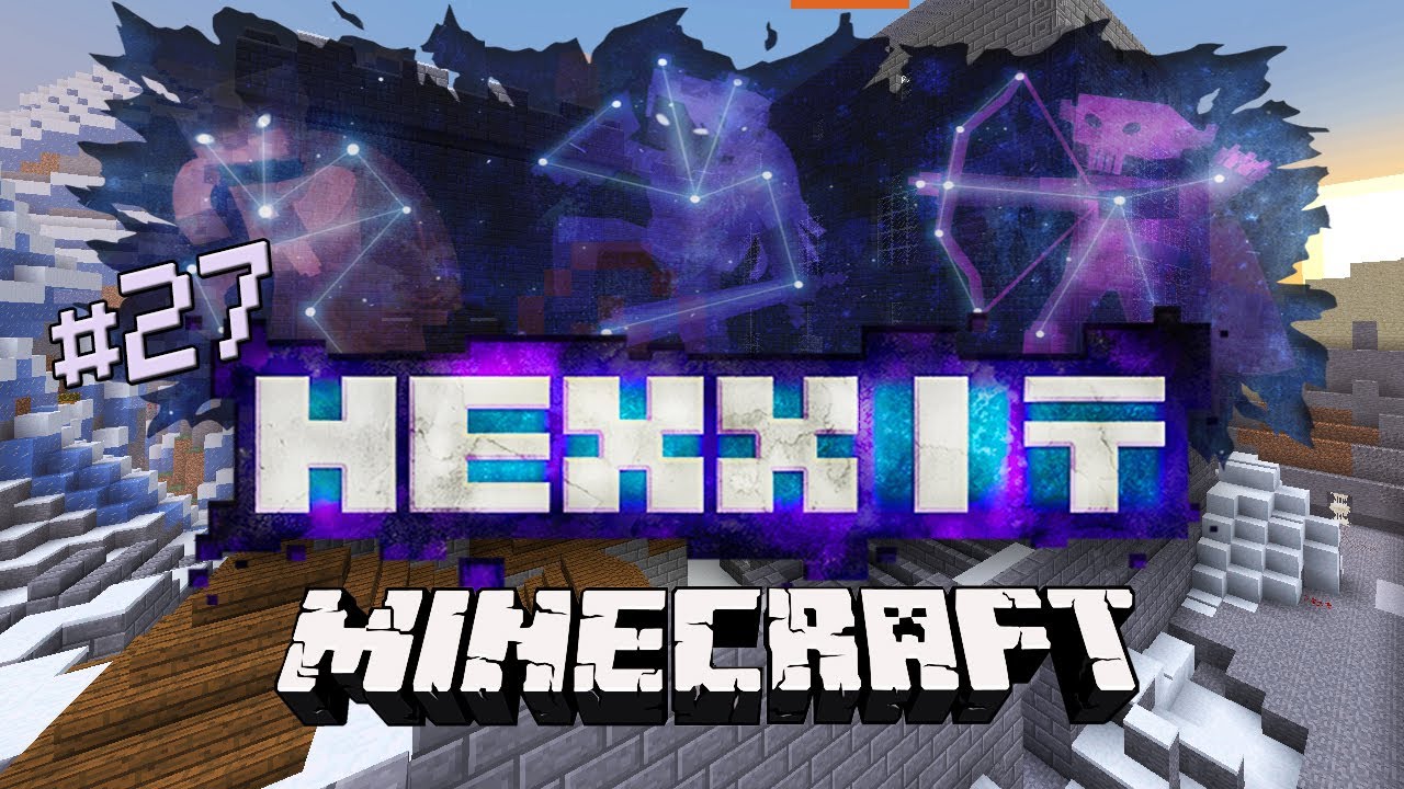 Minecraft: We Find The Diamond Eyes Capital City (Hexxit Let's play-Ep.27)