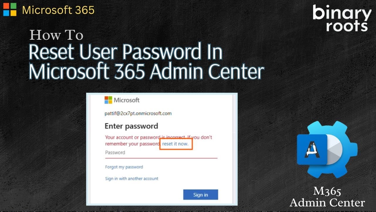 Сброс пароля пользователя в центре администрирования Microsoft 365 | Пошаговое руководство