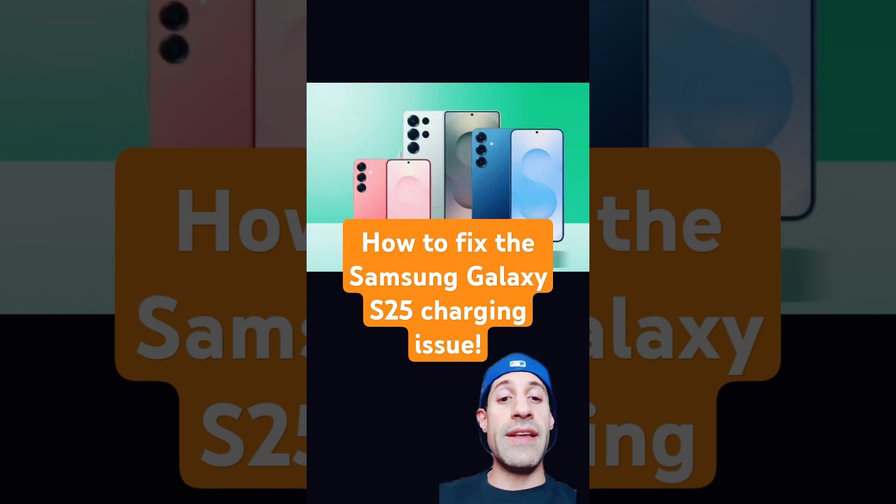 How to #fix the #samsung #galaxys25ultra and #galaxys25 plus #charging #issue