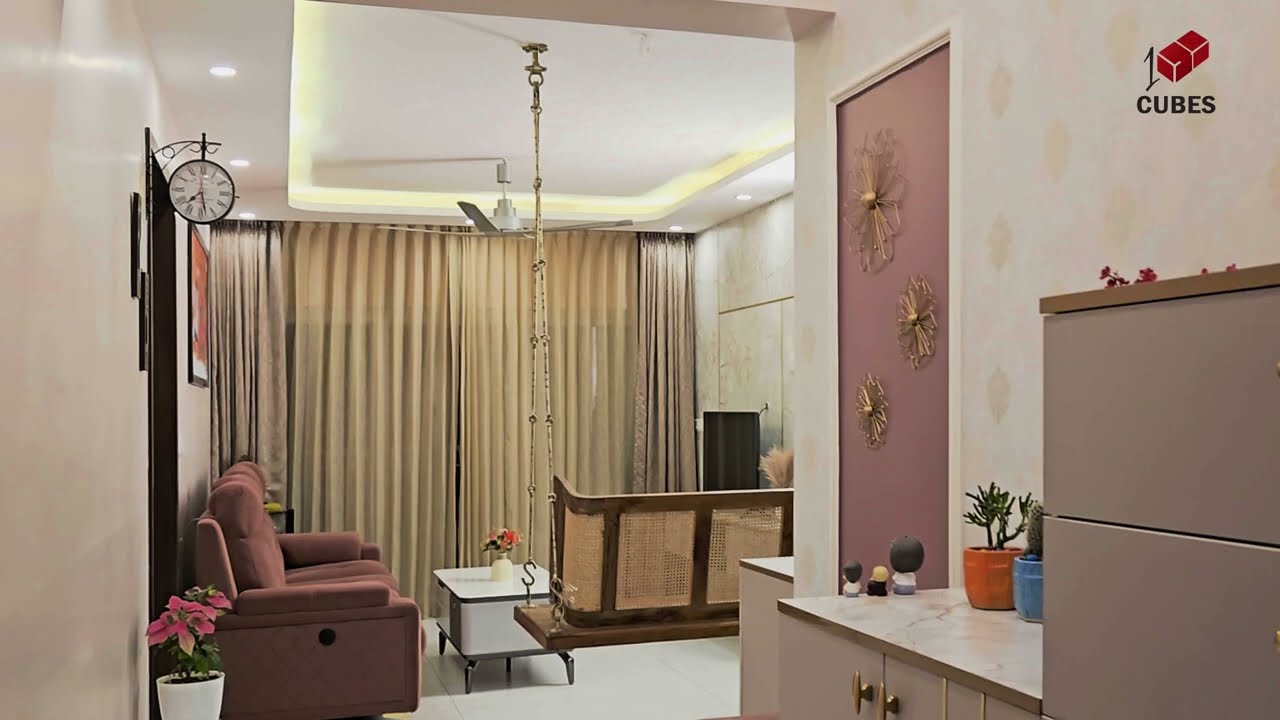 3 BHK at Casagrand Boulevard, Hennur Main Road | 100 Cubes Home Interiors | Bangalore