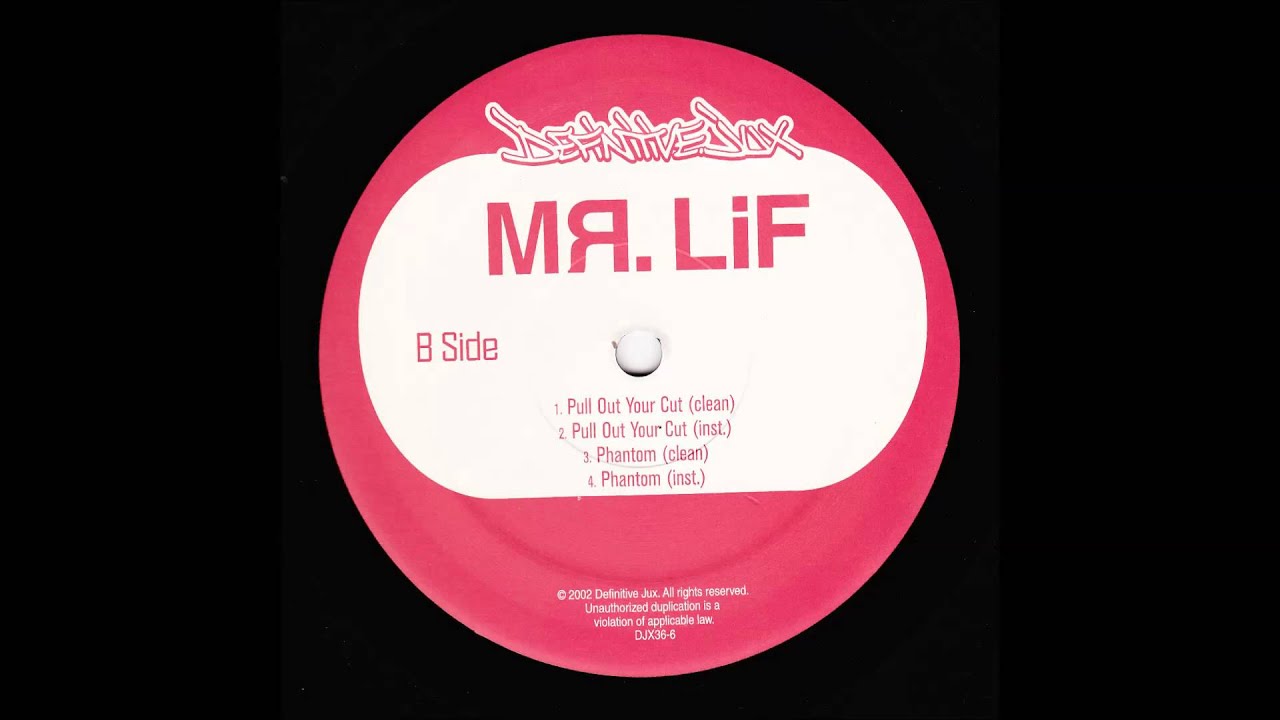 Mr. Lif - Pull Out Your Cut (Instrumental)