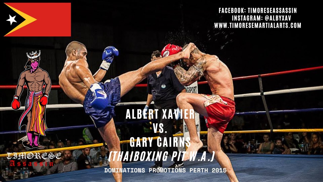 Albert Xavier vs Gary Cairns (Thaiboxing Pit W.A.)