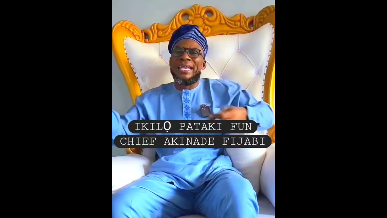 Ikilọ pataki fun Chief Akinade Fijabi #fypシ 