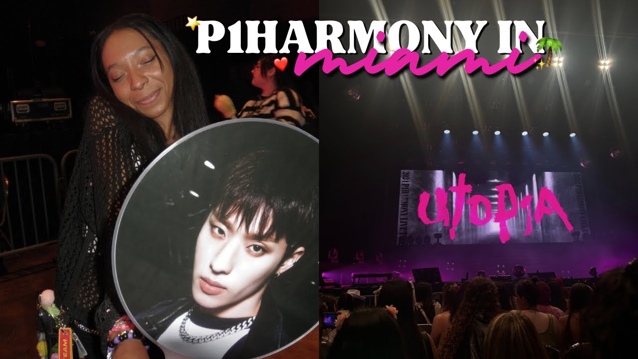 🧩 p1harmony concert vlog: miami !!