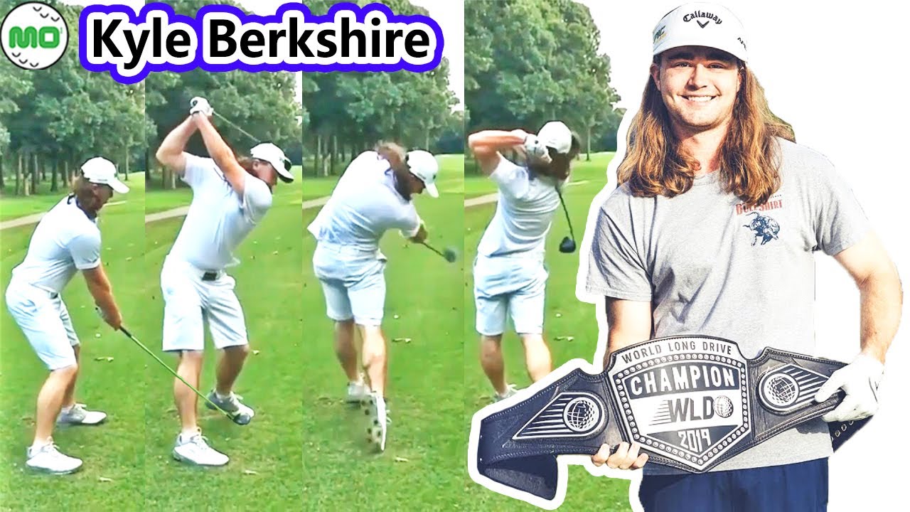 カイル・バークシャー Kyle Berkshire 米国の男子ゴルフ スローモーションスイング!!!