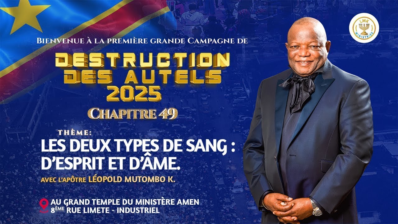 Live Exceptionnel : La Destruction des autels chapitre 49 du Vendredi 07 mars 2025 🌍
