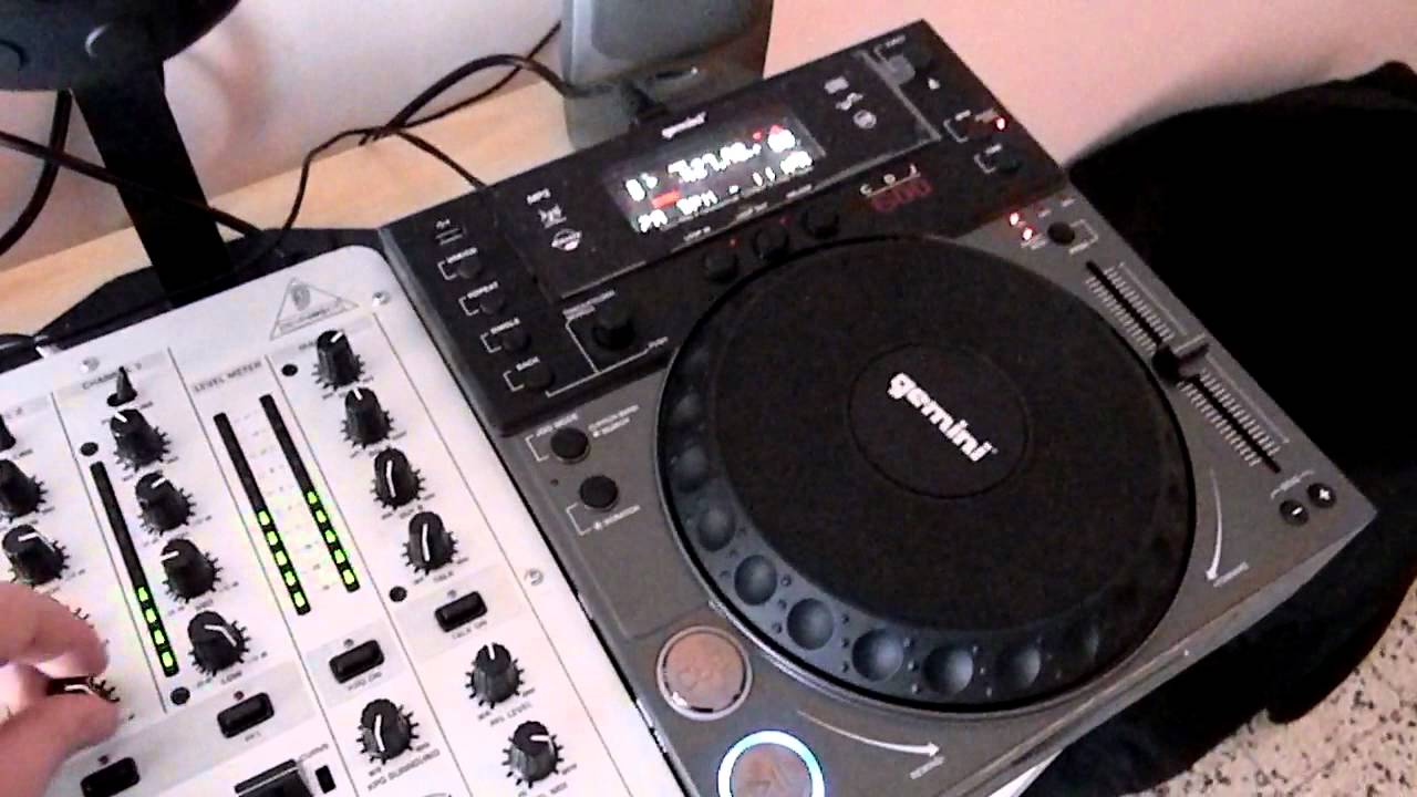 Presentation of CDJ600,VMX 300 and DSP-1(effect unit)