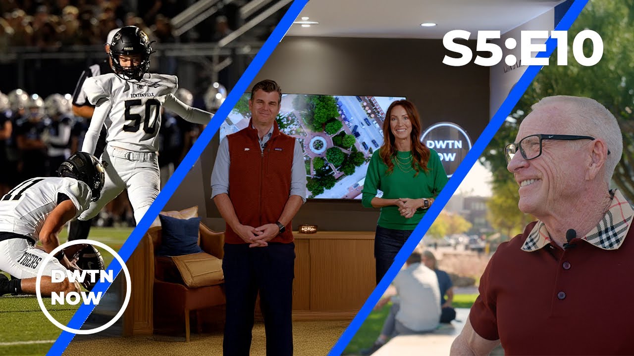 DWTN NOW: Легенда NASCAR Марк Мартин, первая женщина-кикер в истории Бентонвилля и многое другое!