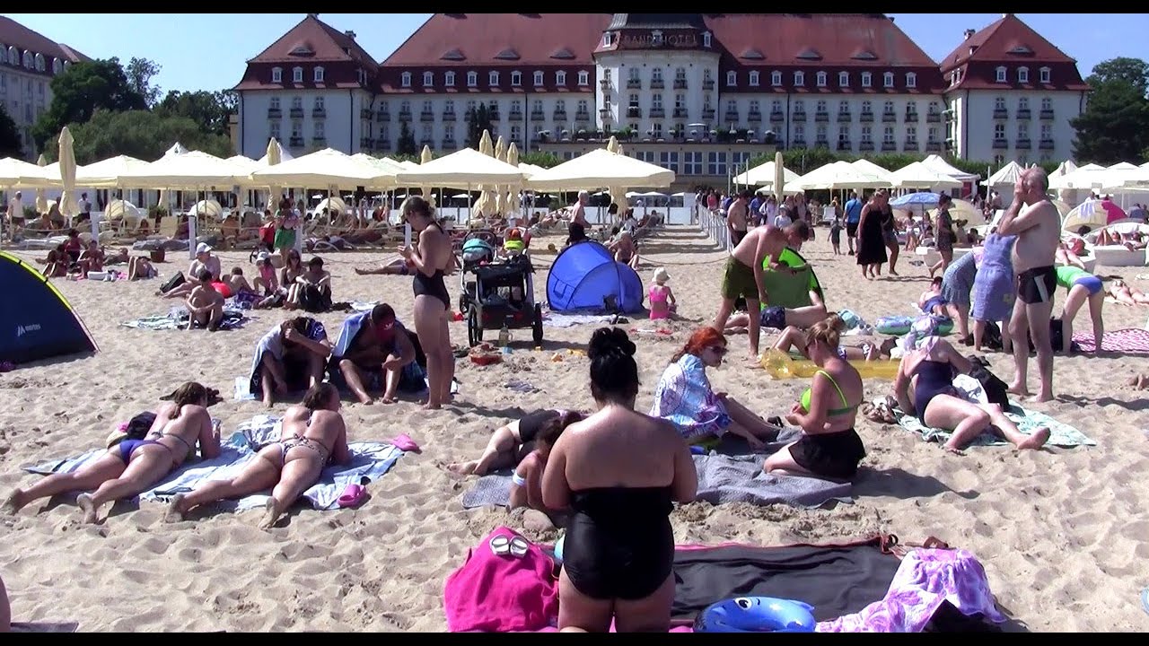 Sopot plaża 14-08-2025