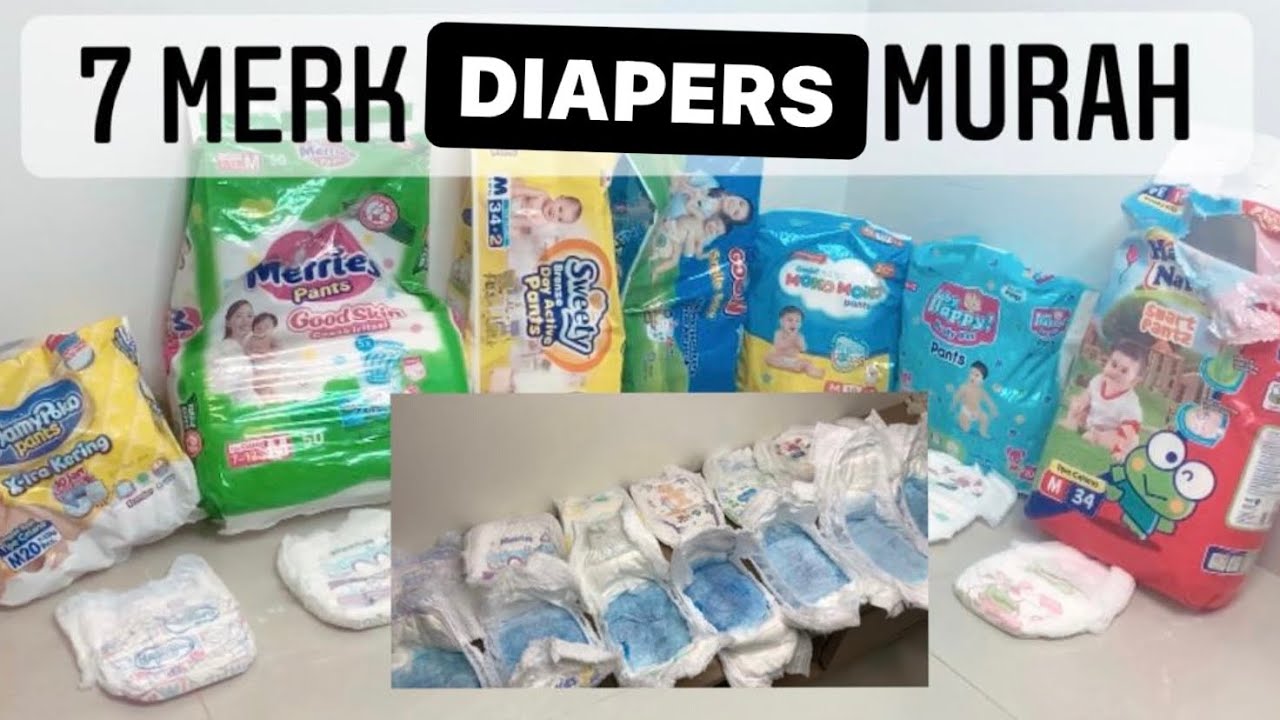 Ini Dia Alasanku Memilih Diapers Murah | Review 7 Merk Popok Terbaru 2021