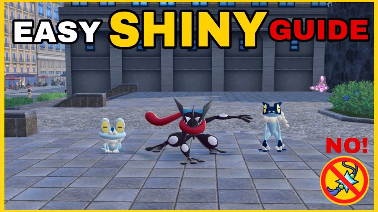 How to EASILY Shiny Hunt FROAKIE(GRENINJA) in Pokemon Legends ZA