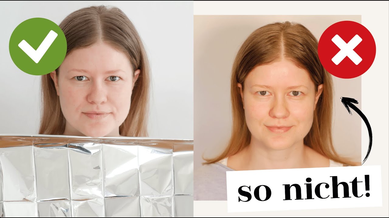 Farbtyp TEST - In 2 einfachen Schritten Farbtyp bestimmen + Graue Haare? | Das wei&szlig;e Reh