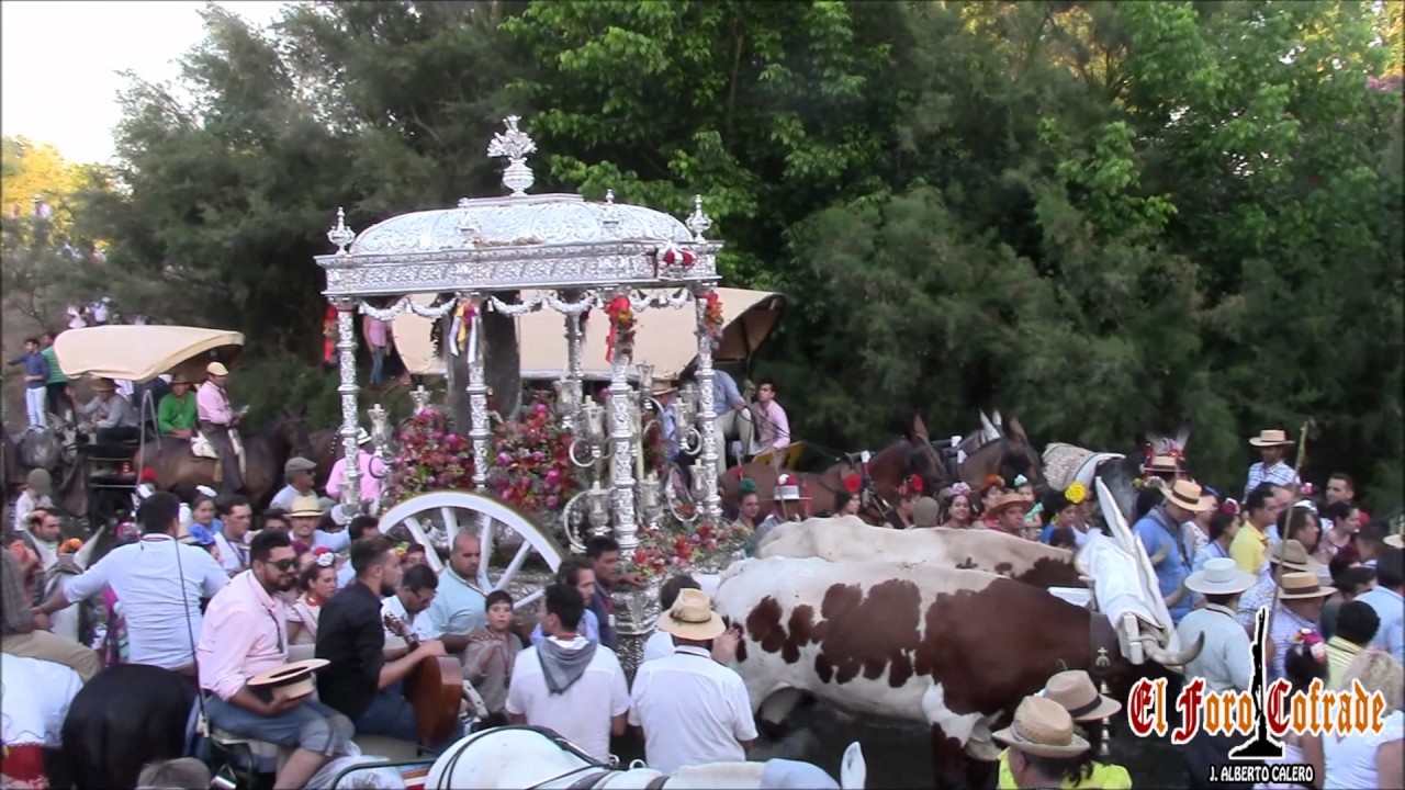 Rocío de Coria del Río en el Vado del Quema - Rocío 2017