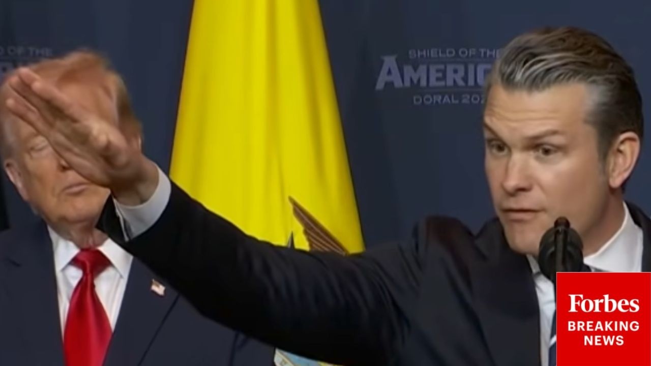 Pete Hegseth: 'For Far Too Long, Our Country's Gaze Was Only On Borders In Far-Flung Places'