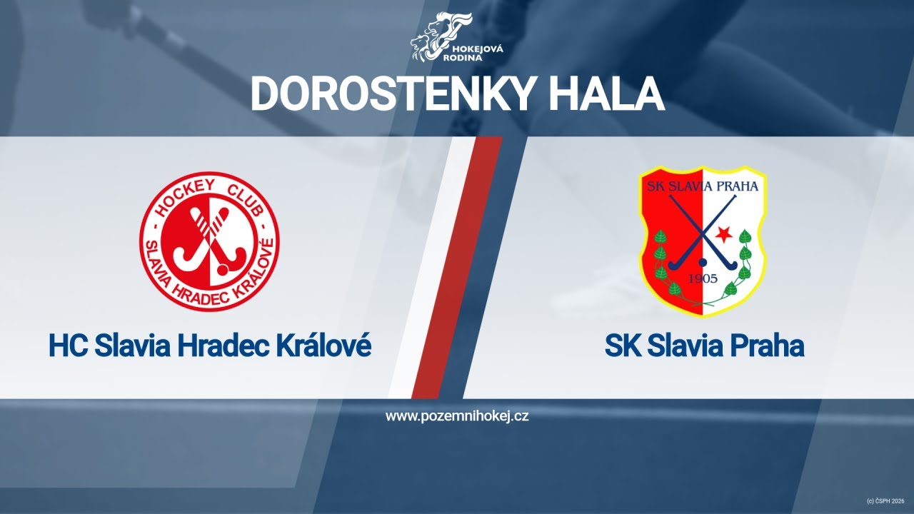Hradec  - Slavia 1.2.2026 11:30 Dorostenky hala