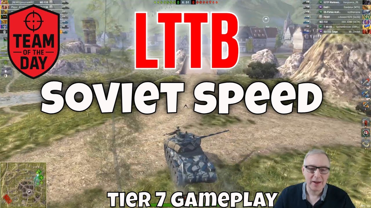 Советская скорость! Геймплей LTTB и лучшие моменты дня в режиме Wot Blitz